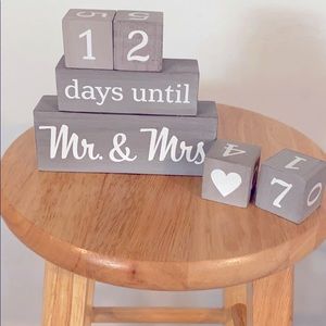 Wedding Countdown Blocks